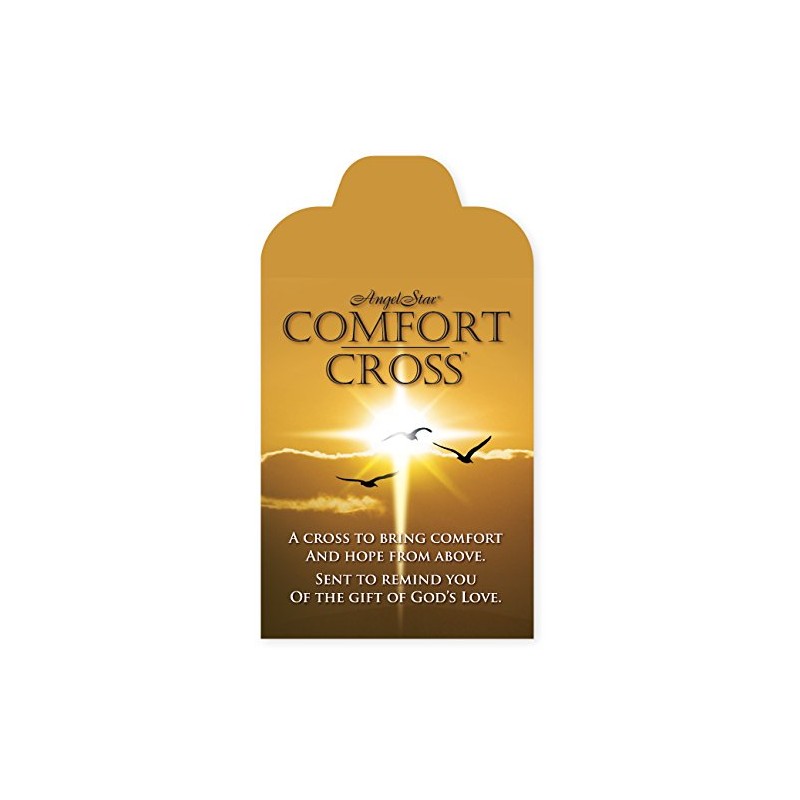 AngelStar 8744 Comfort Cross Worry Stone, 1-1/2-Inch