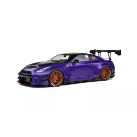 Solido 1:18 Nissan Skyline GT-R (R35) Liberty Walk Body Kit Type 2 – Purplezilla
