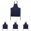 Portwest PolyCotton Bib Apron, Size: One Size, Colour: Navy, S841NAR