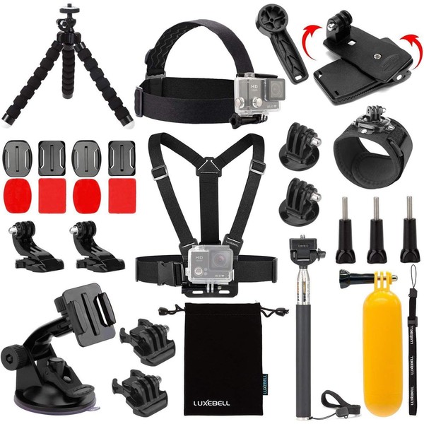 Luxebell Luxebell Accessories Kit for AKASO EK5000 EK7000 4K WiFi