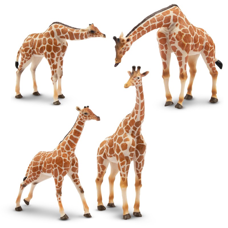 EYSCOTA キリン 動物 フィギュア セット プラスチック 動物 子供用