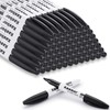 Keebor Basic Chisel Tip Dry Erase Markers Black, Bulk of