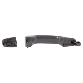 TRQ Outside Exterior Door Handle Black Textured Rear LH RH for Silverado Sierra