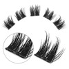 DSLONG Cluster Manga Lashes Wet Look Lashes Effect Spiky Anime