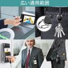 BRIIKPP Password Box Double Sided Employee ID Clip with Retractable