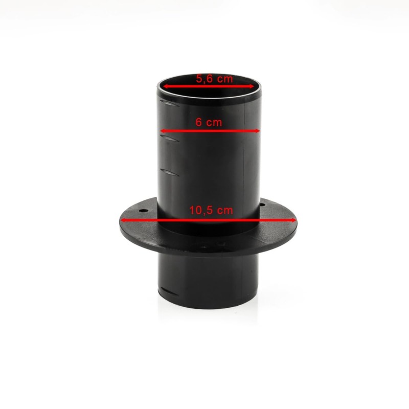 LST Hot Air Duct Diameter 60 mm Wall Floor Auxiliary