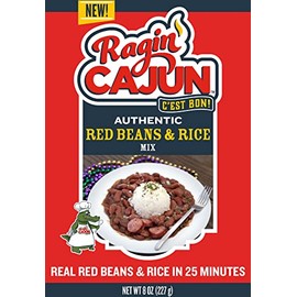 Ragin Cajun Red Beans and Rice 8oz (Pack of 6)