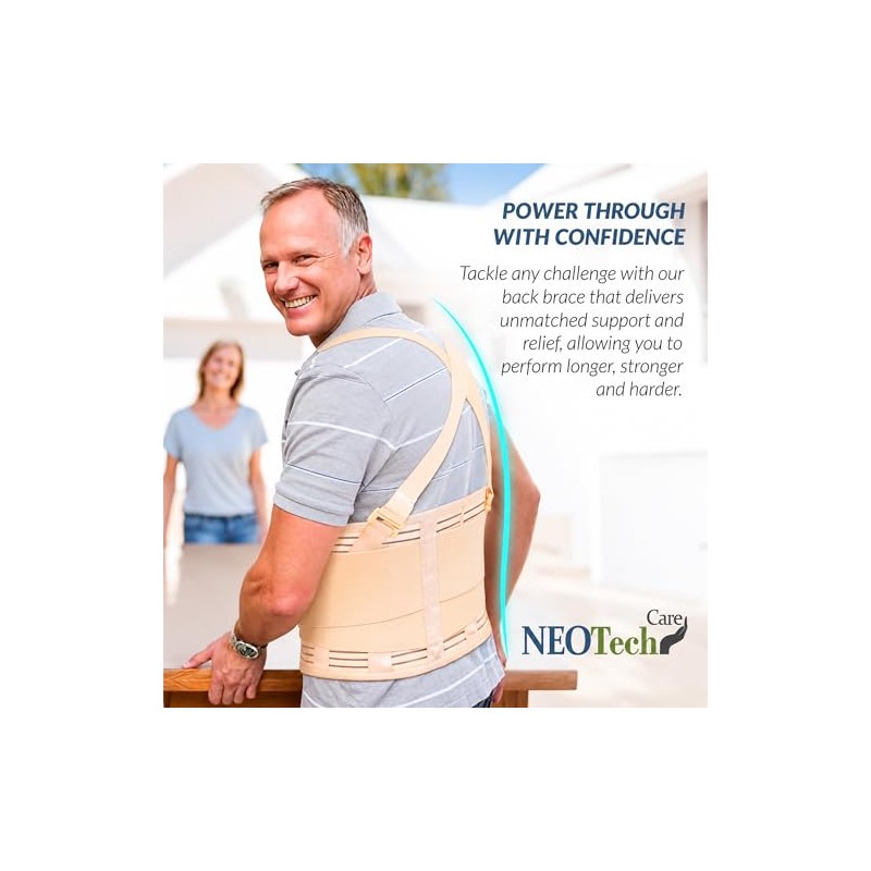 Neotech Care Back Support Belt with Braces for Work -