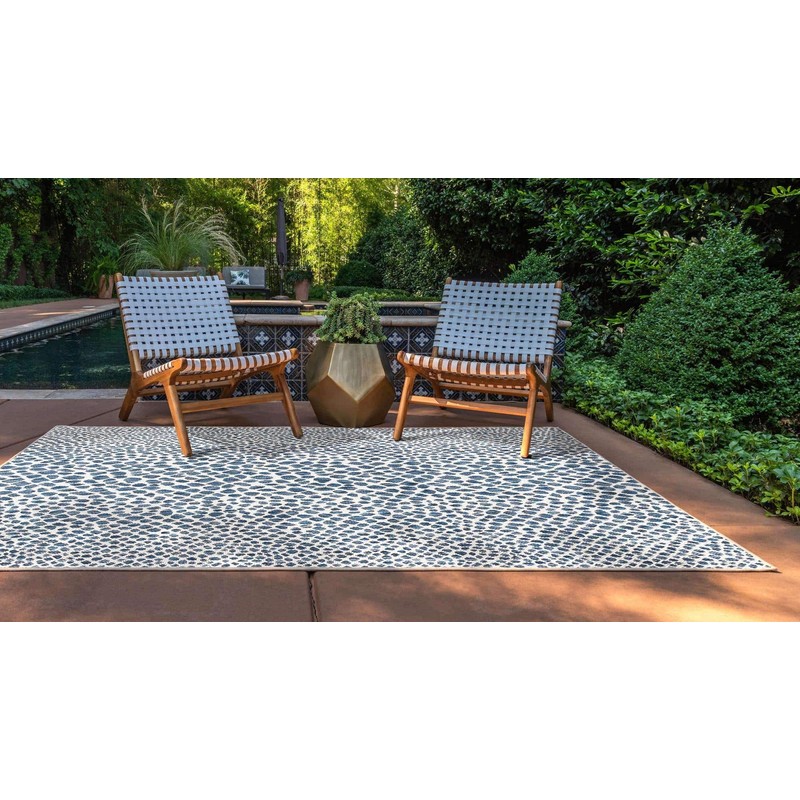 Unique Loom Outdoor Collection Area Rug - Cape Town (9'