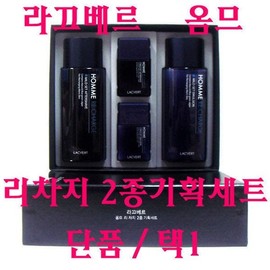 LG Household & Health Care Lacvert Homme Recharge 2-Piece Set / Skin / Lotion / Choose 1 / 라끄베르 옴므 리차지 2종 세트 / 스킨 / 로션 / 택1