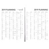 2019 Personal Monthly Planner/Calendar / Organizer - Monthly Page Format