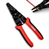 Luckyway Professional Wire Stripper/wire crimping tool 8-inch, 10-22 AWG Wire