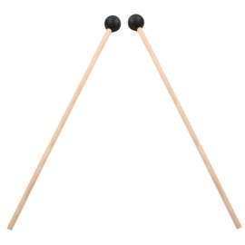 Piutouyar 2 Pcs 15 Inch Glockenspiel Mallets, Rubber Bell Mallets Percussion Xylophone Mallet Percussion Sticks for Xylophone, Glockenspiel, Bell Stick, Tongue Drum Mallets