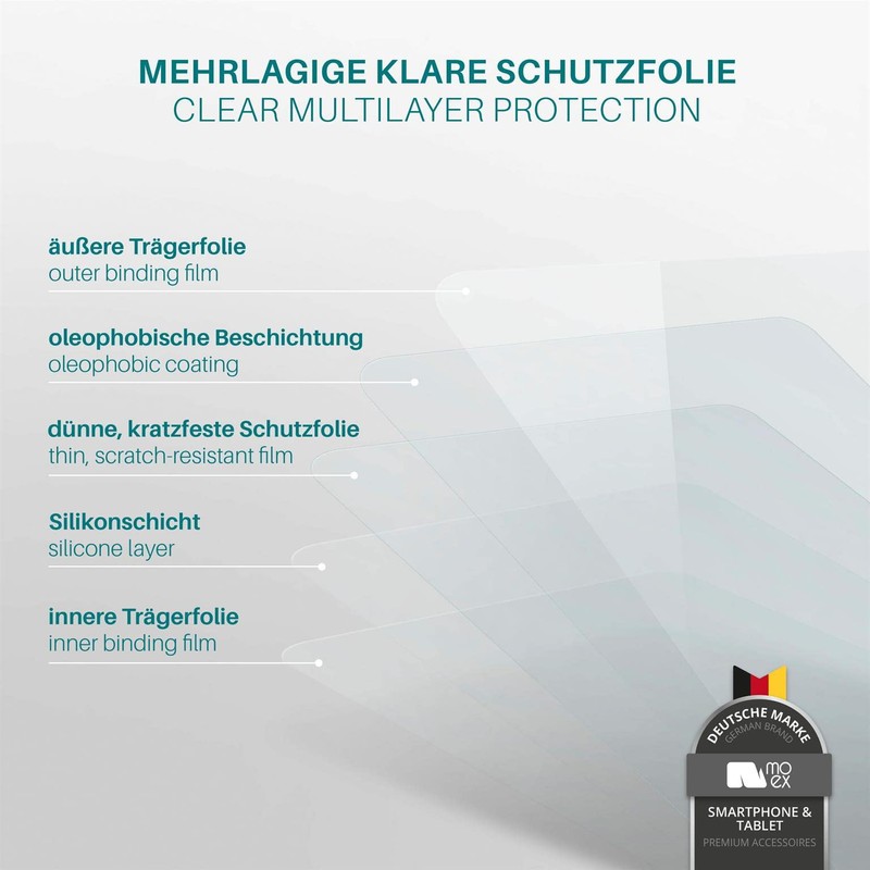 moex FlexProtect Screen Protector Compatible with Lenovo Tab P11 /