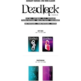 XDINARY HEROES DEADLOCK 3rd Mini Album (STANDARD A/B - Random Ver.) K-POP SEALED