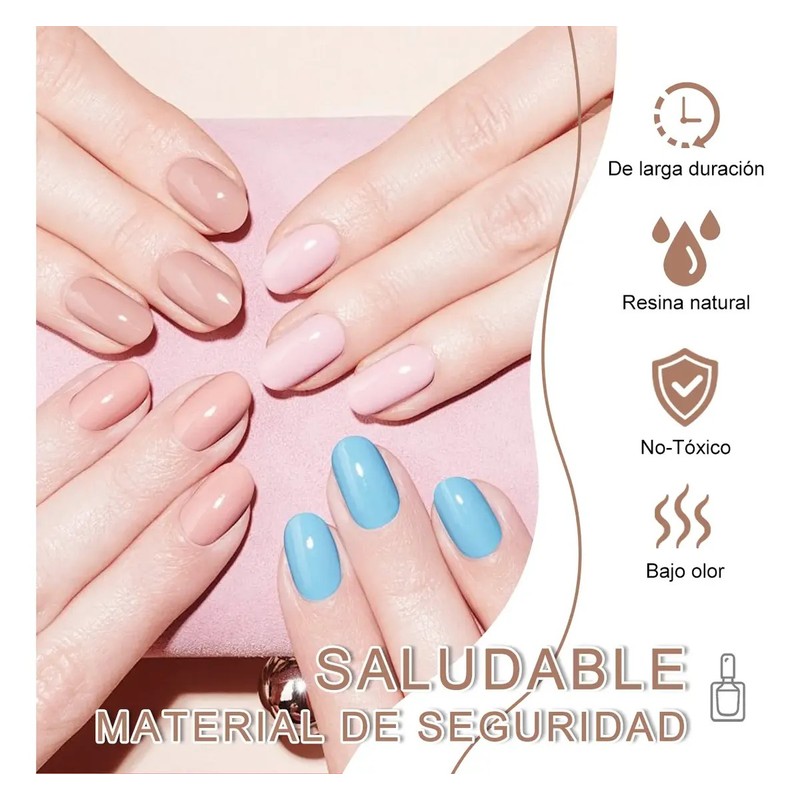 Kit De 21 Esmaltes De Uñas En Gel Tools De