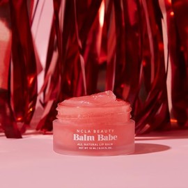NCLA Beauty Balm Babe Bálsamo Labial Totalmente Natural - Hidrata los Labios con Aceites Naturales - Con Vitaminas C y E - Champán Rosado - 10 ml