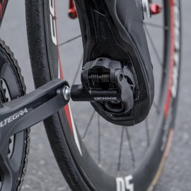 GEWAGE Click Pedals for Road Bikes, Adjustable Tension, Robust Composite Body, Compatible with Look KEO System, Includes Cleats and Mounting Hardware