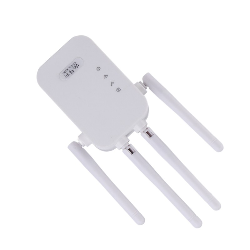 WiFi Extender 300Mbps 4 Antenna Strong Signal Transmission Efficient Heat