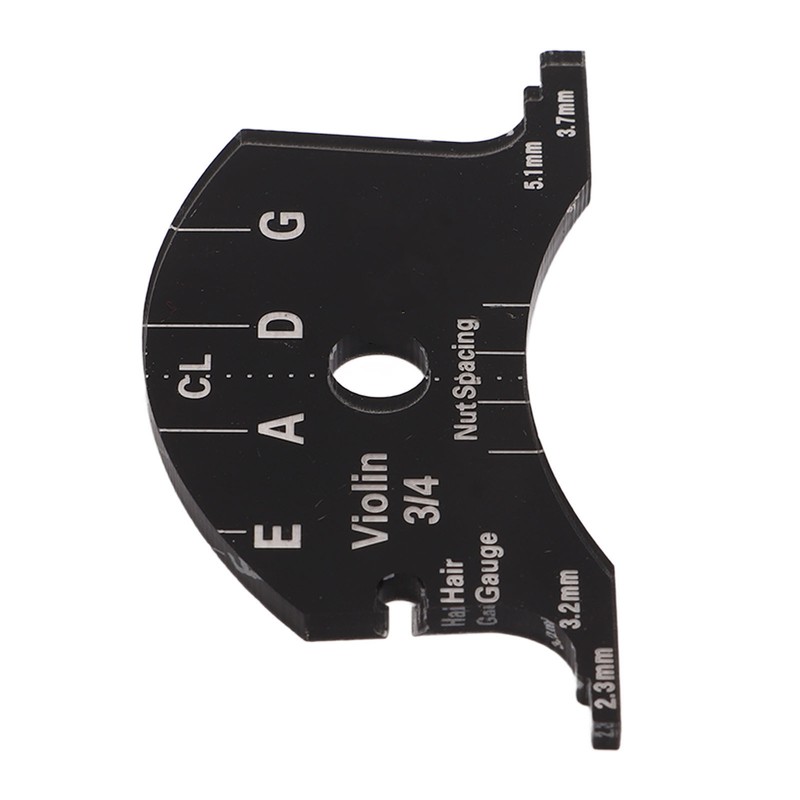 Violin Bridge Reference Tool Acrylic Accurate Violin Bridge Mold Fingerboard