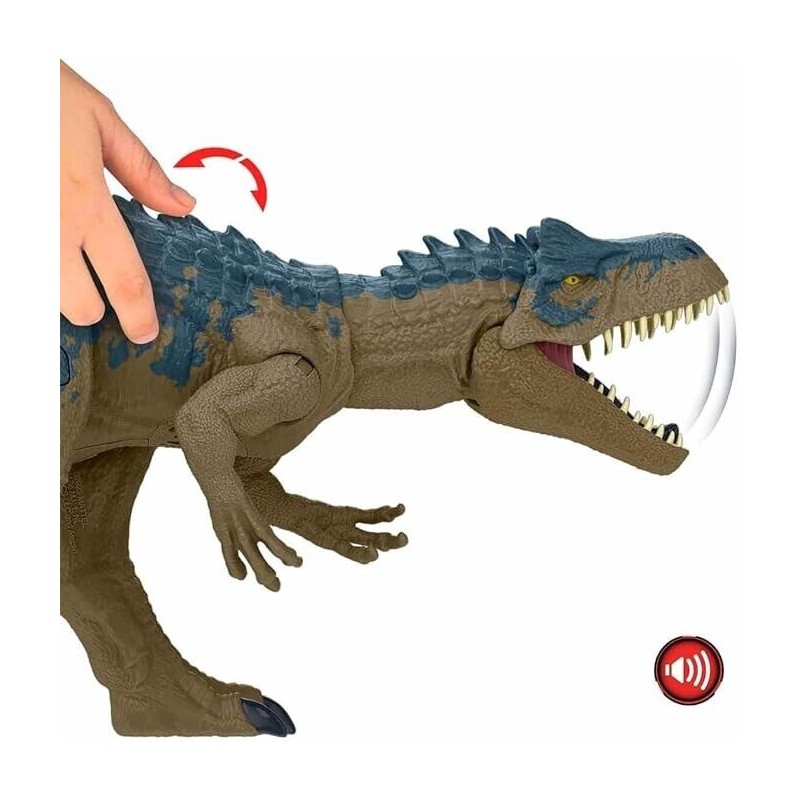 Mattel Jurassic World Epic Evolution Ruthless Rampage Allosaurus w/Sounds New