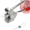 SVUPUE Lead Sealing Pliers Set Gauge Kit, 165mm Sealing Pliers,