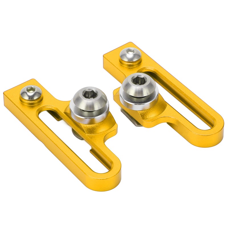 2Pcs Bike C Clamp Brake Pad Aluminum Alloy Extension C