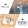 BESTonZON Pot Lid Handle Stainless Steel Universal Replacement Lid Knob
