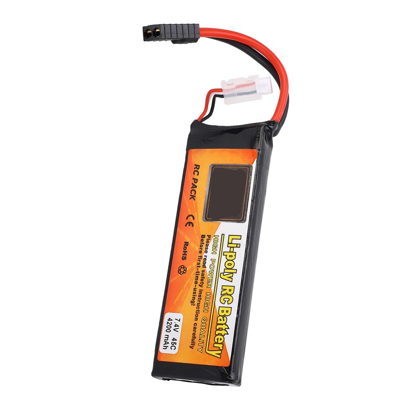 7.4V 4200mAh 45C 2S LiPo Battery FPV Racing Drone Lithium