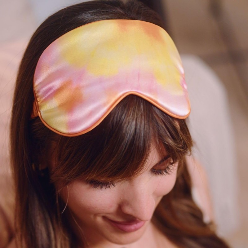 SMUG Satin Sleep Mask & Eye Mask | Deep Dream