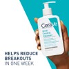 Cerave Limpiador Jabón Espuma Limpiadora Acné Control Imperfecciones Espinillas Pieles