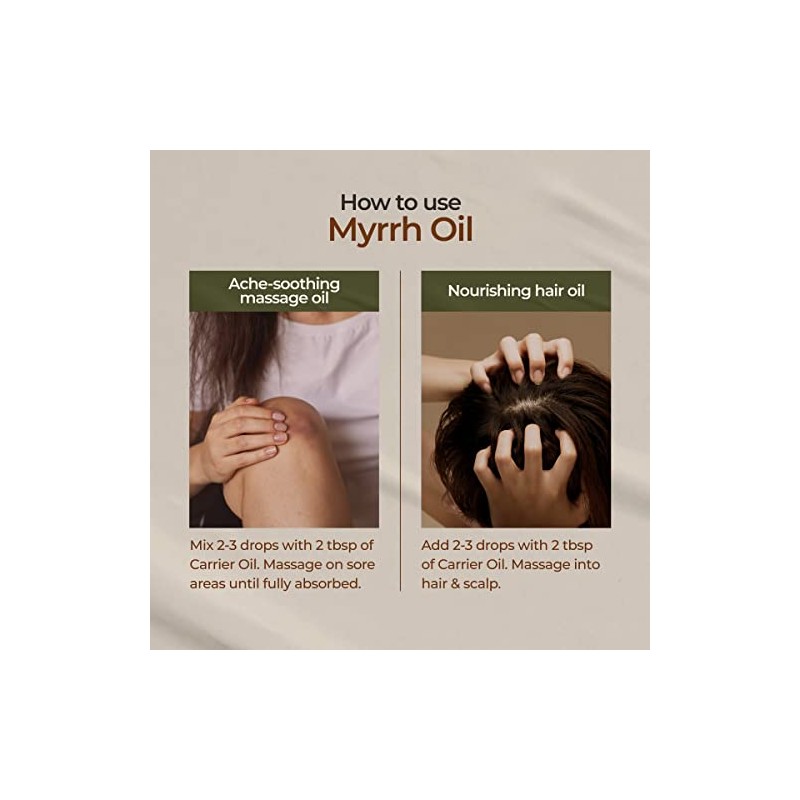 Gya Labs Myrrh Essential Oil for Skin (0.34 fl oz)