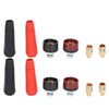 Welding Cable Panel Connector High Security Stable Power Supply 12Pcs