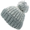 LOUDelephant Wool Knitted Beanie Hat with Bobble -