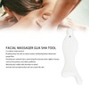 Facial Massager Gua Sha Tool Ceramic Reduce Puffiness Face Sculpting