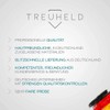 Treuheld® 1.2 mm Horseshoe Piercing Ring Titanium Silver 4 Sizes
