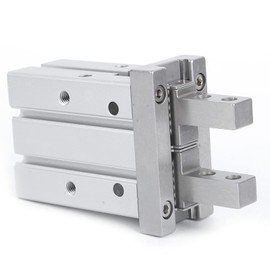 MHZ2 Steel Parallel Pneumatic Gripper Pneumatic Finger Cylinder Double Acting Air Gripper High Precision Good Sealing (MHZ2-32D) Cylinder