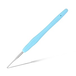0.5 mm Crochet Hook, Ergonomic Handle for Arthritic Hands, Extra Long  Knitting Needles for Beginners and Crocheting Yarn (0.5 mm)