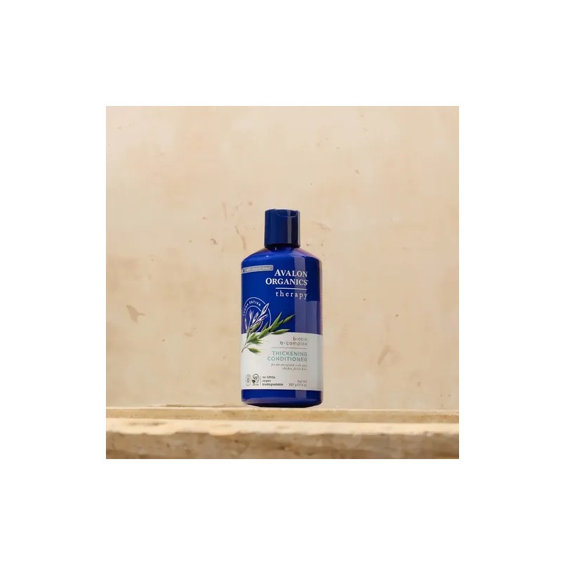 Avalon Organics Acondicionador Espesante con Complejo B de Biotina, 14