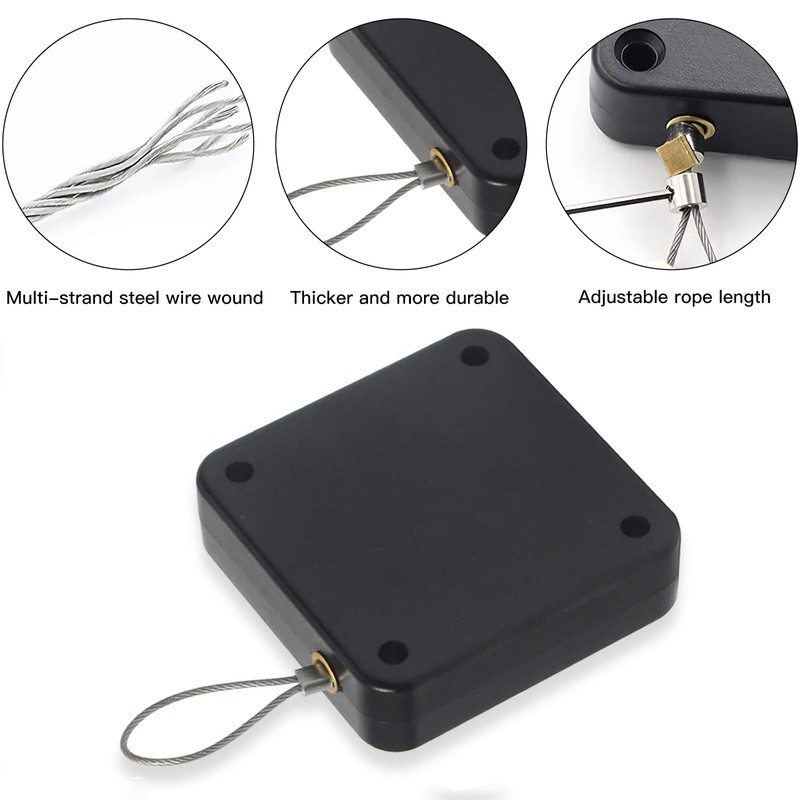 Xrten Punch-Free Automatic Sensor Door Closer, 800g Automatic Door Closer,