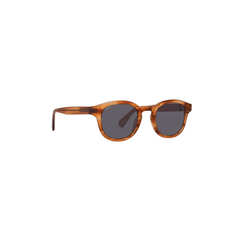 DIFF Eyewear Unisex Arlo Golden Harvest + Grey Polarized Lens