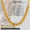 PROSTEEL Thick Chain Necklace Hip Hop Rapper 22 Inch 10mm