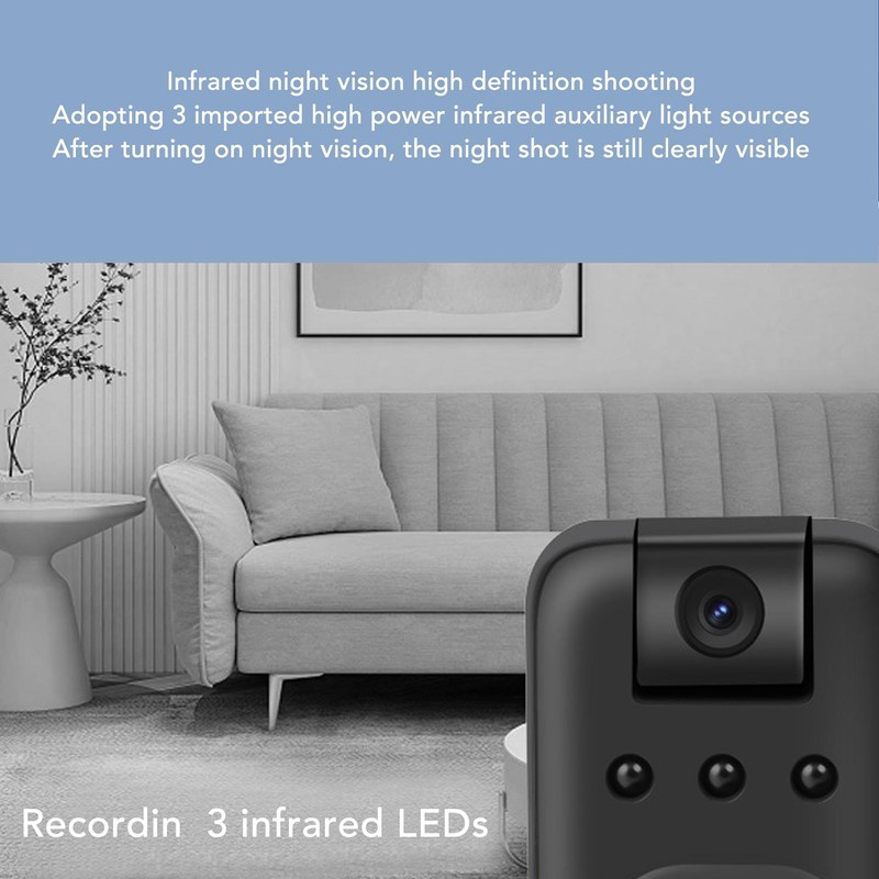 ZC M8 1080P HD Mini Camera Portable Mini Body Camera