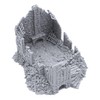 Ruined Barlyway Cottage by Printable Scenery, 3D Printed Tabletop RPG
