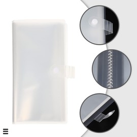 Operitacx 2pcs Memory Cards Album Tidy Organized Storage for Cards Tickets Receipts