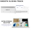 VIVO 16 inch Under Desk Slide Out Drawer without Shell,