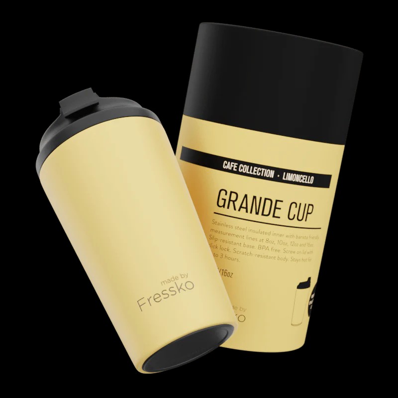 Fressko Reusable Cup Grande 16oz, Canary