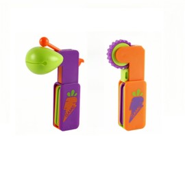 2 Pcs Fidget Toy - 2025New Fidget Slider, Fidget Spinner, Colorful & Novel Shape, Made with 3D Printing Technology, Great for Adults,Stress Reliever,Office Desk Toys,Gift Idea for Boyfriend