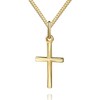 JEVELION Pendant Cross 333 Gold for Women Cross Pendant with