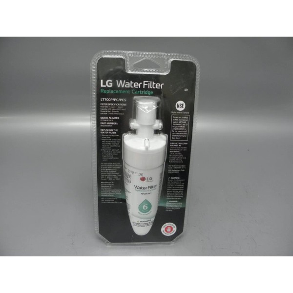 LG GENUINE LG LT700P/PC/PCS WATER FILTER REPLACEMENT ADQ36006104